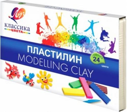 Пластилин Классика, 24 цвета