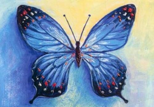Алмазная мозаика Мотылек