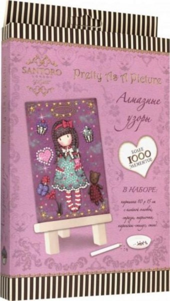 Алмазная мозаика "Santoro. Pretty As A Picture" (04741)