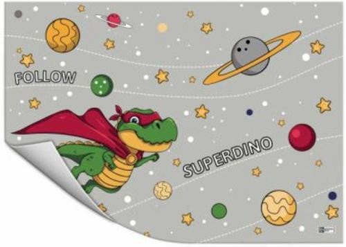 Плёнка цветная для уроков труда Супер дино