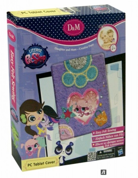 57356 Набор шьем чехол д/планшета"Обезьянка Минка"