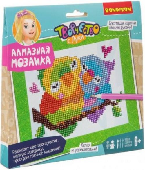 Набор Алмазная мозаика. Картина "Попугаи" (ВВ3346)