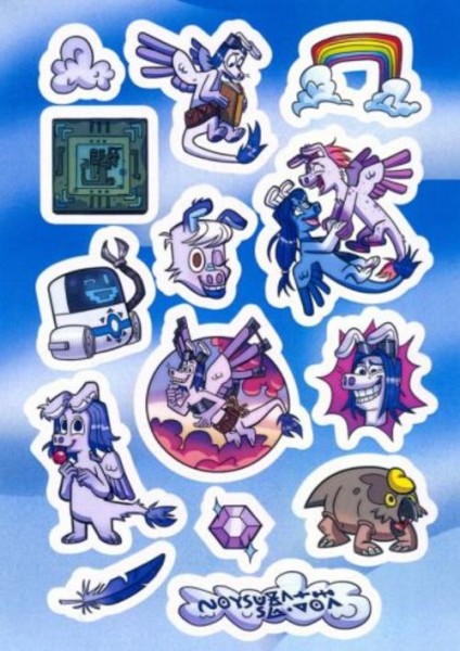 Федор Нечитайло: Лист Стикеров Назад Нельзя. Воздушные Драконы