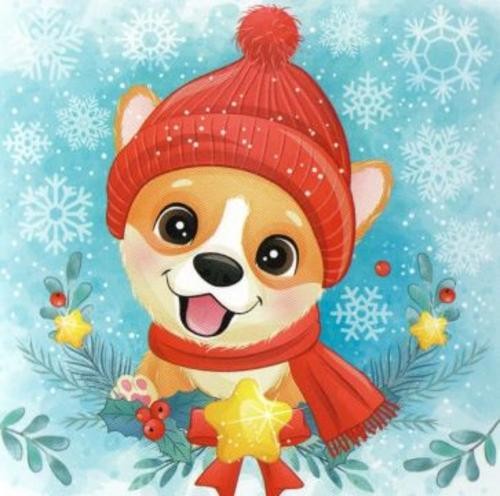 Алмазные узоры Верный друг