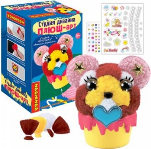 Набор для творчества ПЛЮШ-арт, Мишка