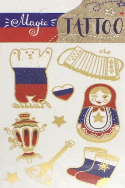 Татуировка временная Гармошка (76893)