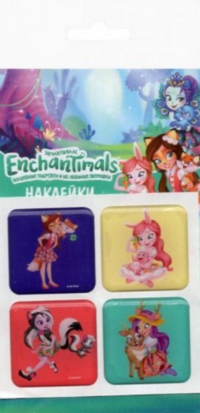 Набор наклеек Enchantimals. Волшебные подружки