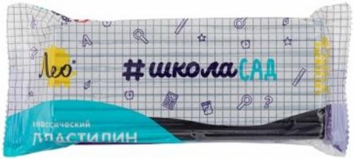Пластилин классический Учись, черный, 240 гр