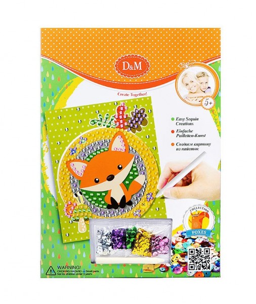 61993 Набор для декорирования "Лисы"