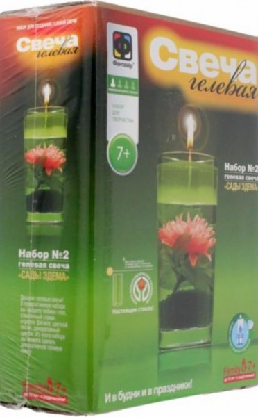 Свеча гелевая Сады Эдема