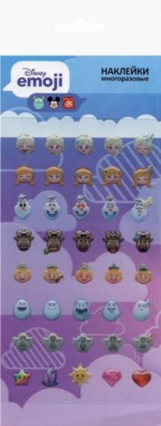 Набор леденцовых наклеек. Холодное сердце Эмоджи