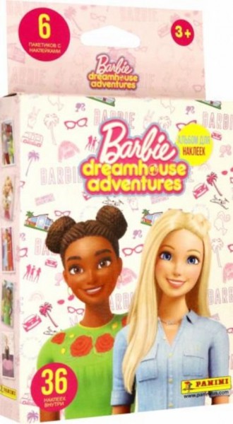 Блистер с наклейками Barbie. Приключения в доме мечты