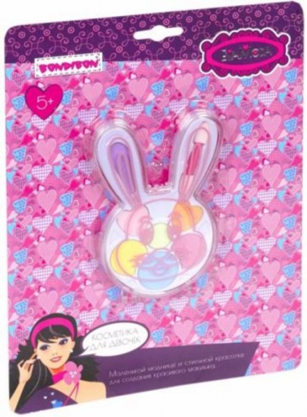 Набор декоративной косметики "Зайчик" с тенями для век (ВВ1751)