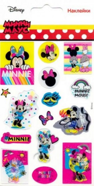 Набор 3D наклеек "Минни Маус"