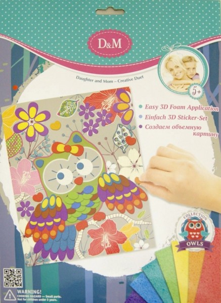 57422 Объемная картина "Сова"