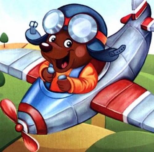 Алмазная мозаика Смелый летчик