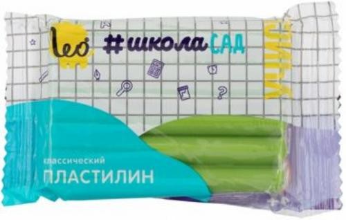 Пластилин классический Учись, салатовый, 50 гр