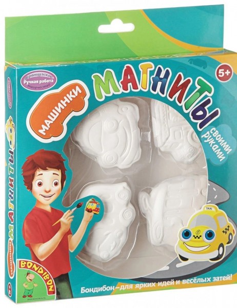 Набор ВВ1665 д/творч.Магниты - Забавный Транспорт