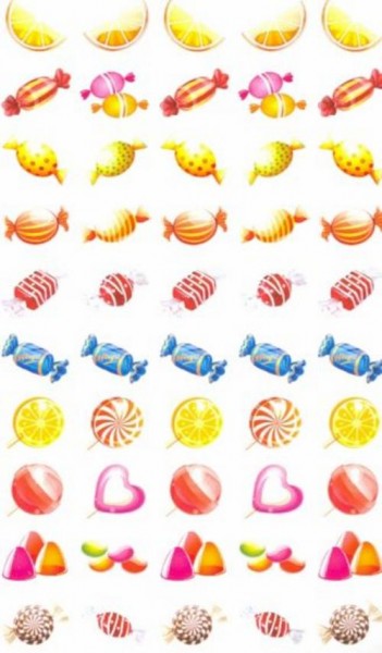 Набор наклеек для поощрения "Конфетки" (НМ-12822)