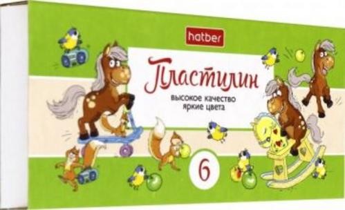 Пластилин 6 цветов "Веселые истории" (KPn_06883)