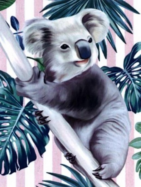 Алмазная мозаика Коала