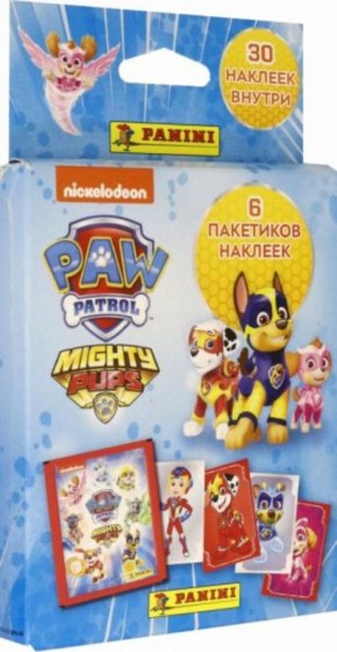 Блистер с наклейками PAW PATROL, 30 наклеек