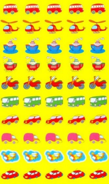 Набор для поощрения "Машинки" (НМ-7734)