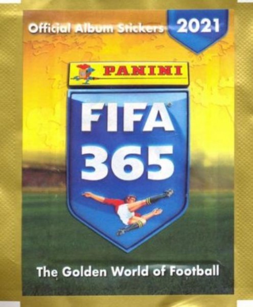 Наклейки FIFA 365-2021 (5 наклеек в пакете) (8018190012729)