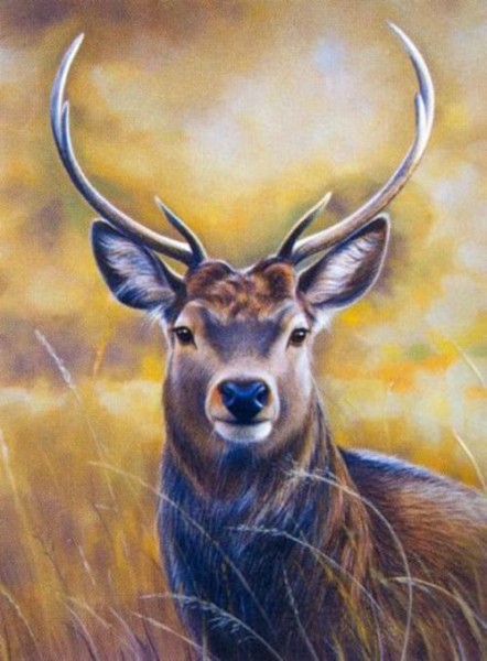 Алмазная мозаика Молодой олень