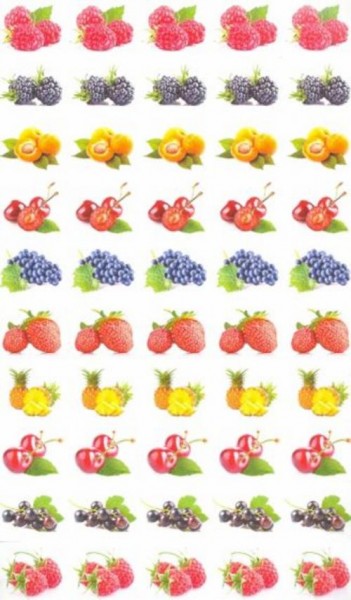 Набор наклеек для поощрения "Ягодки" (НМ-7737)