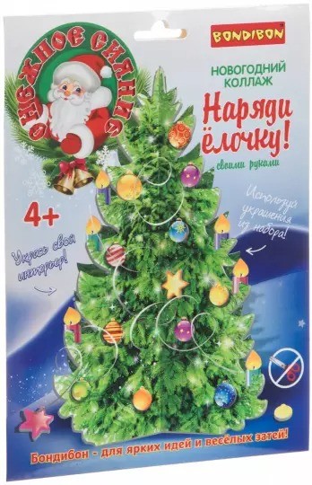 Набор творч."Снежное сияние" Наряди елочку! ВВ4631