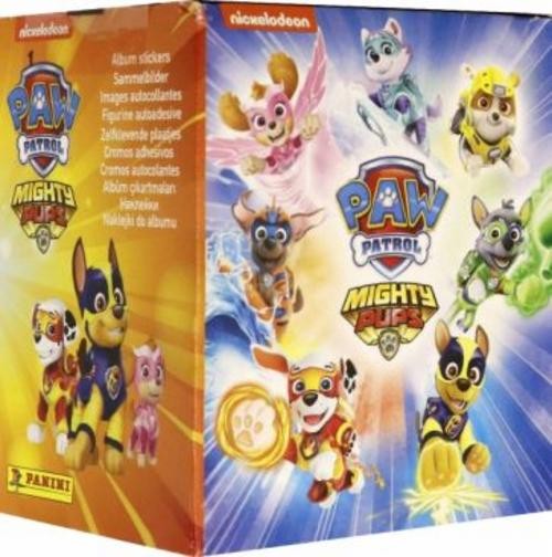 Бокс с наклейками PAW PATROL, 50 пакетиков