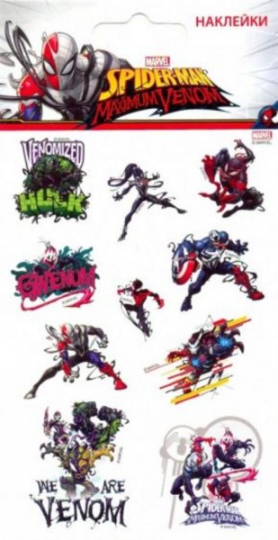 Набор пленочных наклеек "Человек-Паук 2"