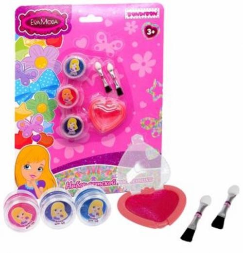 Набор декоративной косметики Eva Moda. Блеск для губ